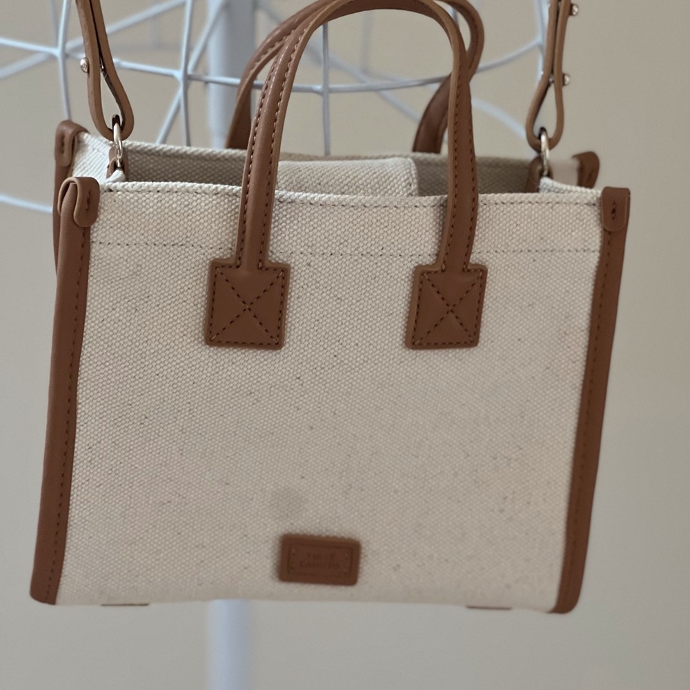 Vince Camuto Mini Canvas Tote